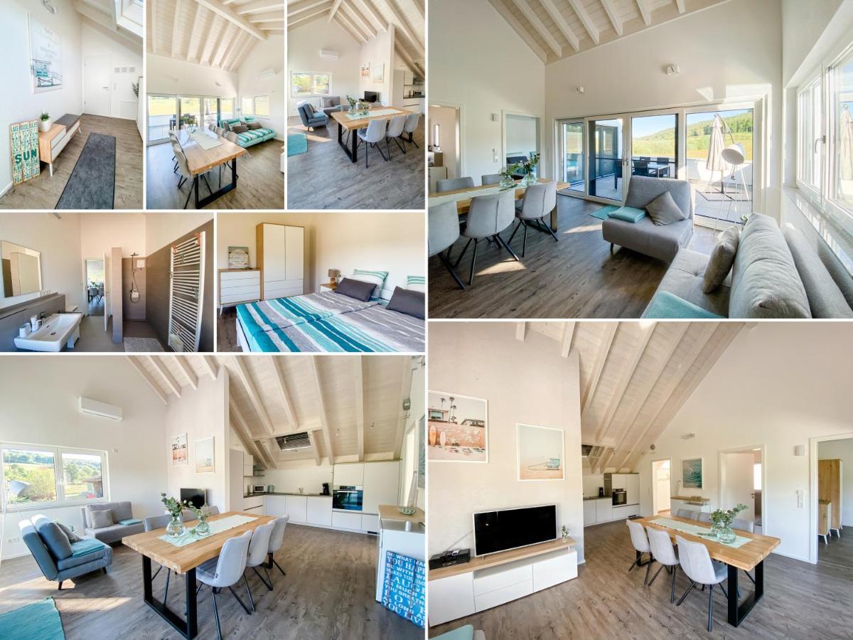 Wunderschoene Helle Wohnung Mit Grosser Dachterrasse Gottmadingen Bagian luar foto