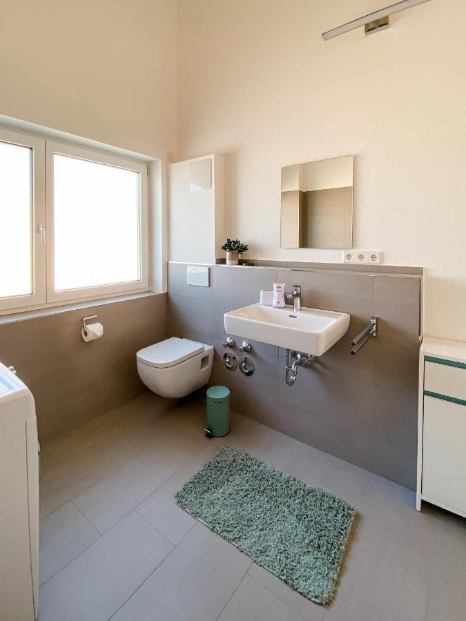 Wunderschoene Helle Wohnung Mit Grosser Dachterrasse Gottmadingen Bagian luar foto