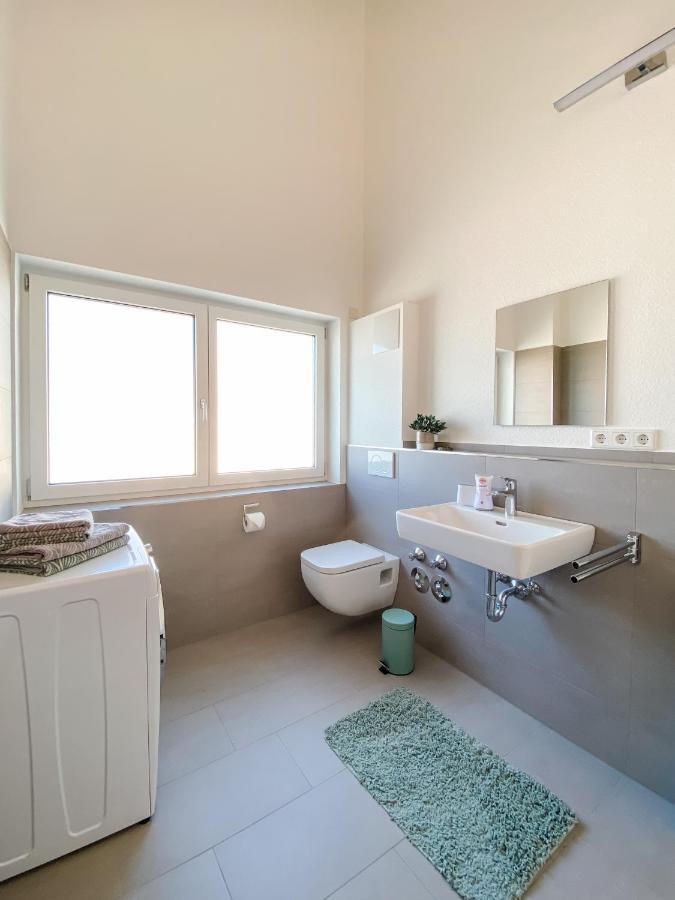Wunderschoene Helle Wohnung Mit Grosser Dachterrasse Gottmadingen Bagian luar foto