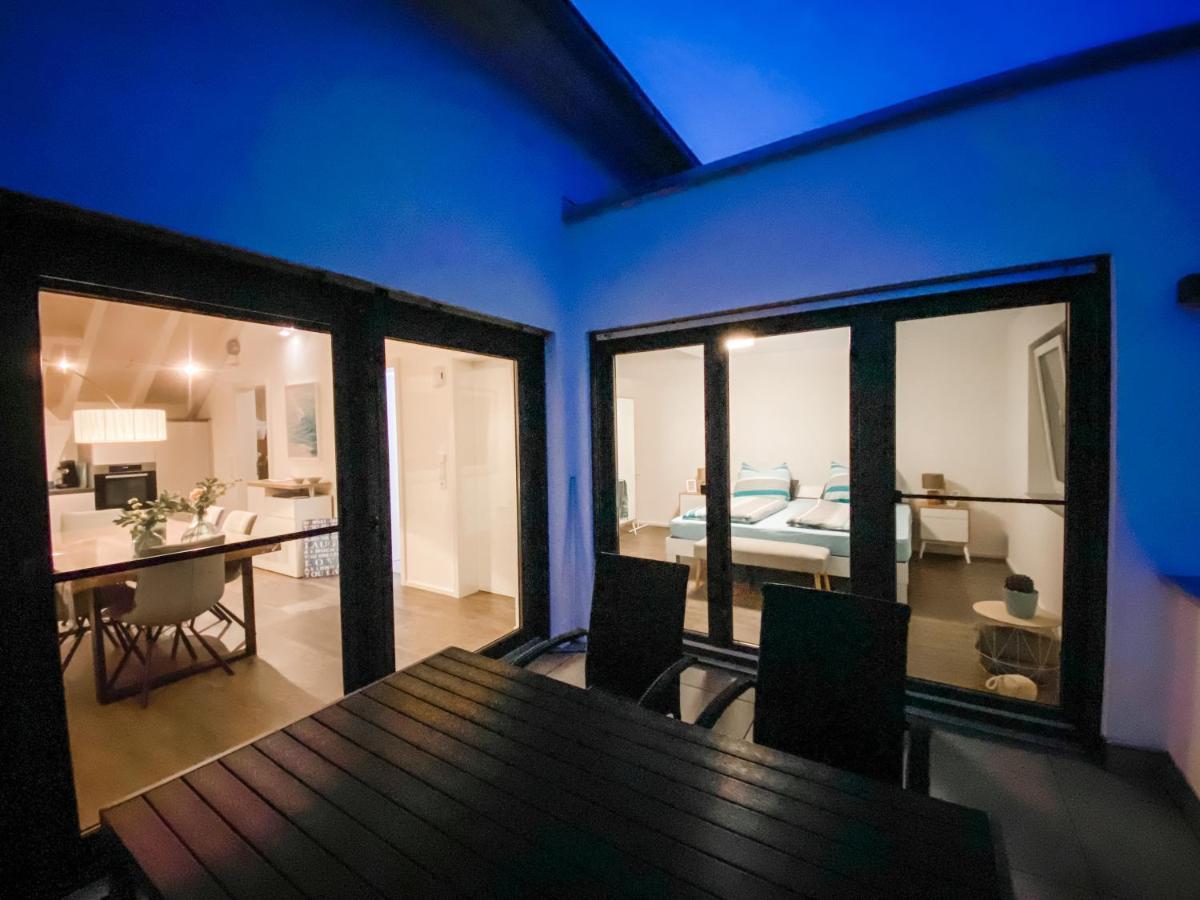 Wunderschoene Helle Wohnung Mit Grosser Dachterrasse Gottmadingen Bagian luar foto