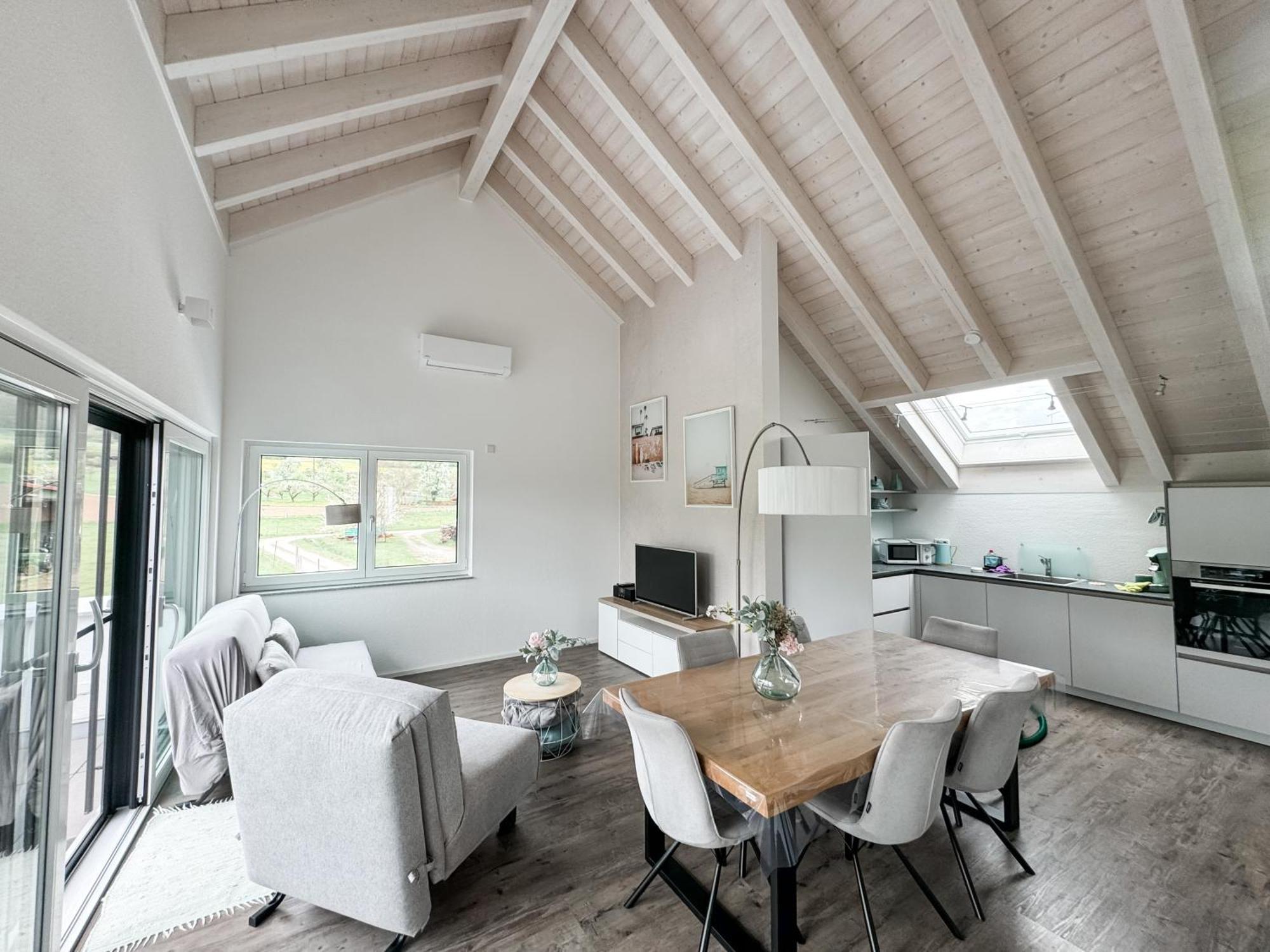 Wunderschoene Helle Wohnung Mit Grosser Dachterrasse Gottmadingen Bagian luar foto
